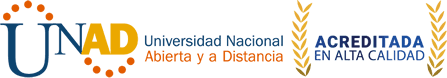 Logo de UNIVERSIDAD NACIONAL ABIERTA Y A DISTANCIA - UNAD